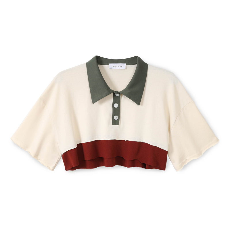 Super Crop Polo Vintage