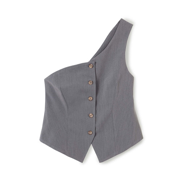 One shoulder vest