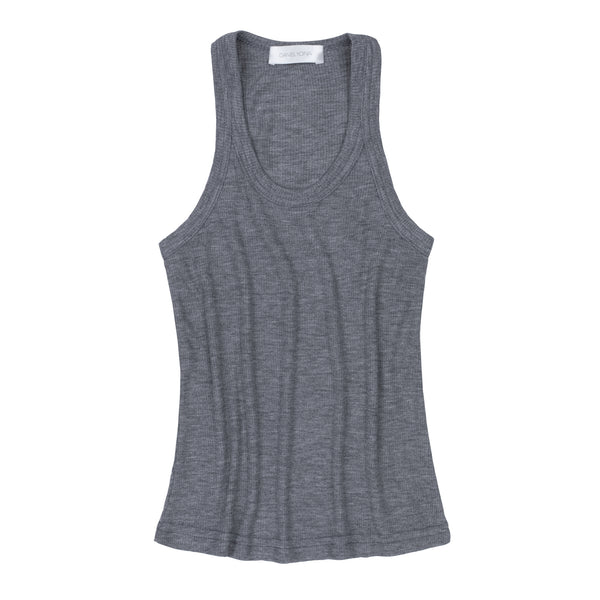 Soft ribbed tank top