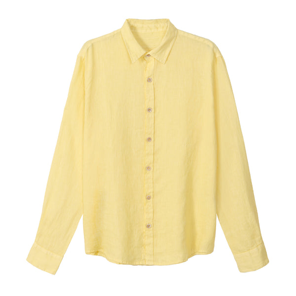 Oversized linen buttoned shirt